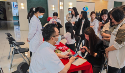 把脉问诊送健康，暖心服务进企业——合肥贝斯特全球最奢华的游戏平台携手广瑞医疗开展“健康进企业”义诊活动